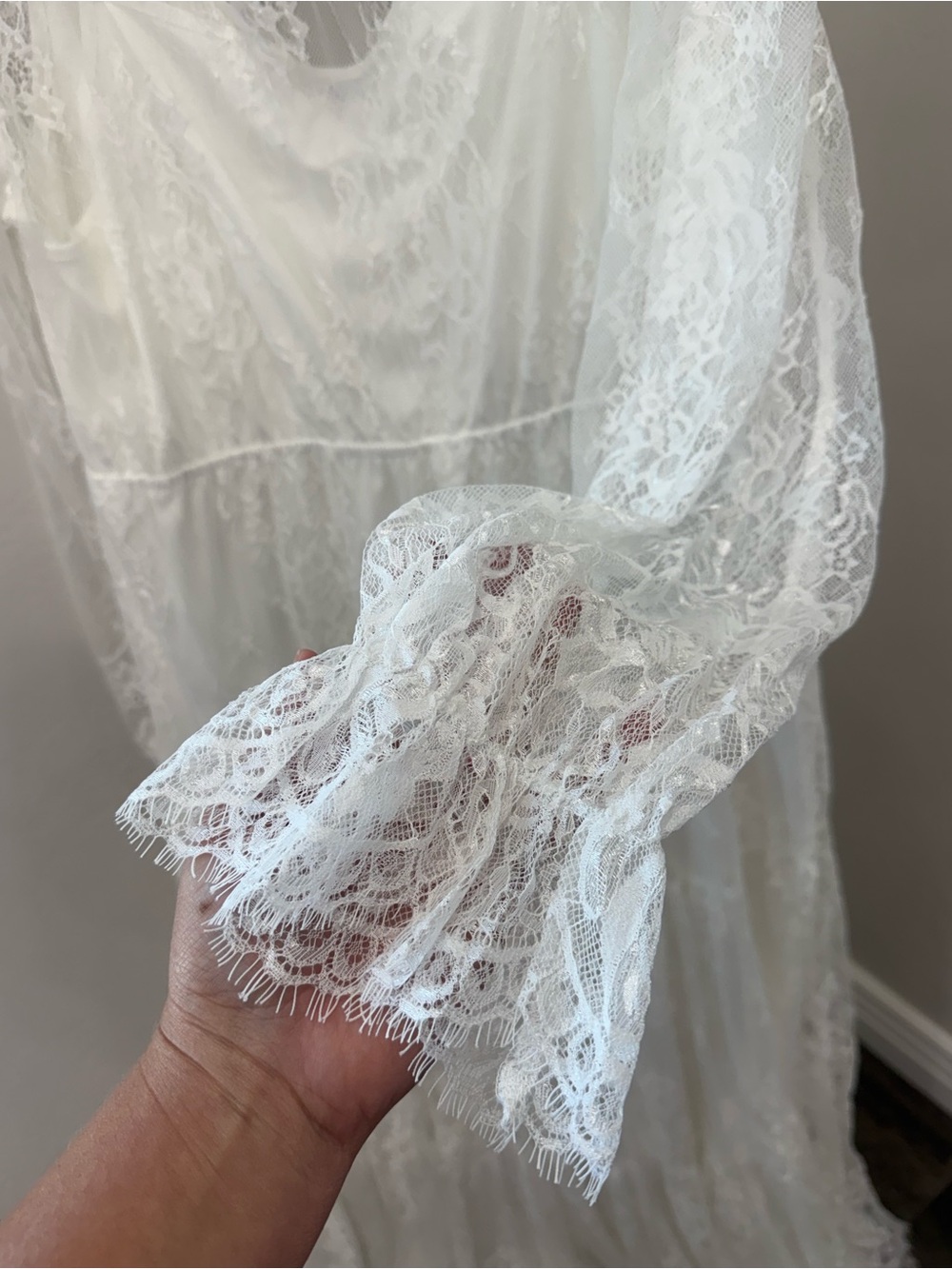 Baltic Born Gloria White Lace Dress - Picture 10 of 10